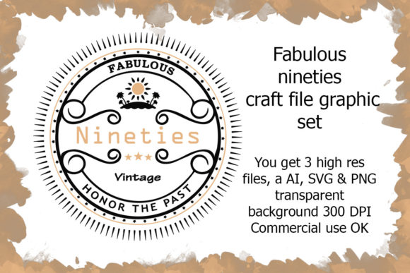 Fabulous Nineties Craft File Graphic Review