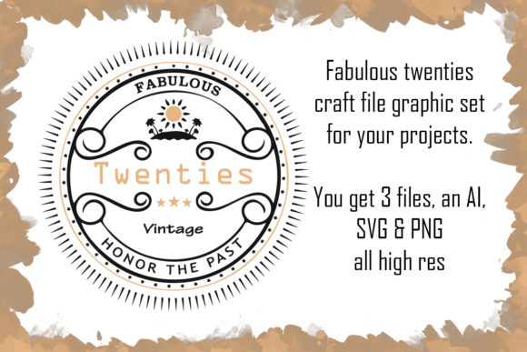 Fabulous Twenties Craft File Graphic Review