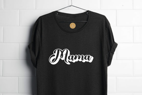 Mama Retro SVG Clipart Review for Real Embroidery