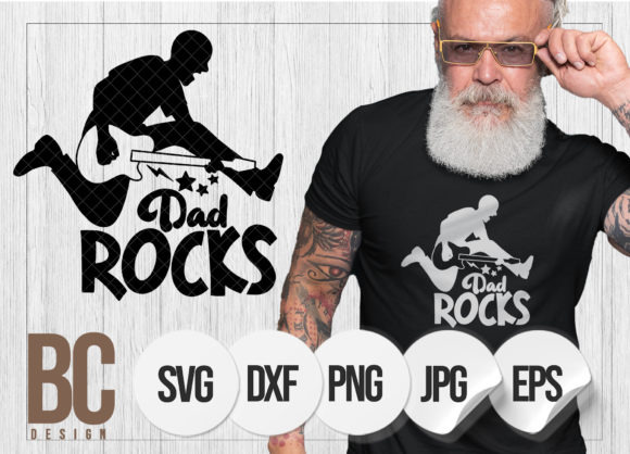 My Dad Rock Fathers Day Quotes Design Review