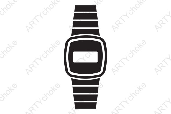 Retro Watch SVG File Review for Embroidery